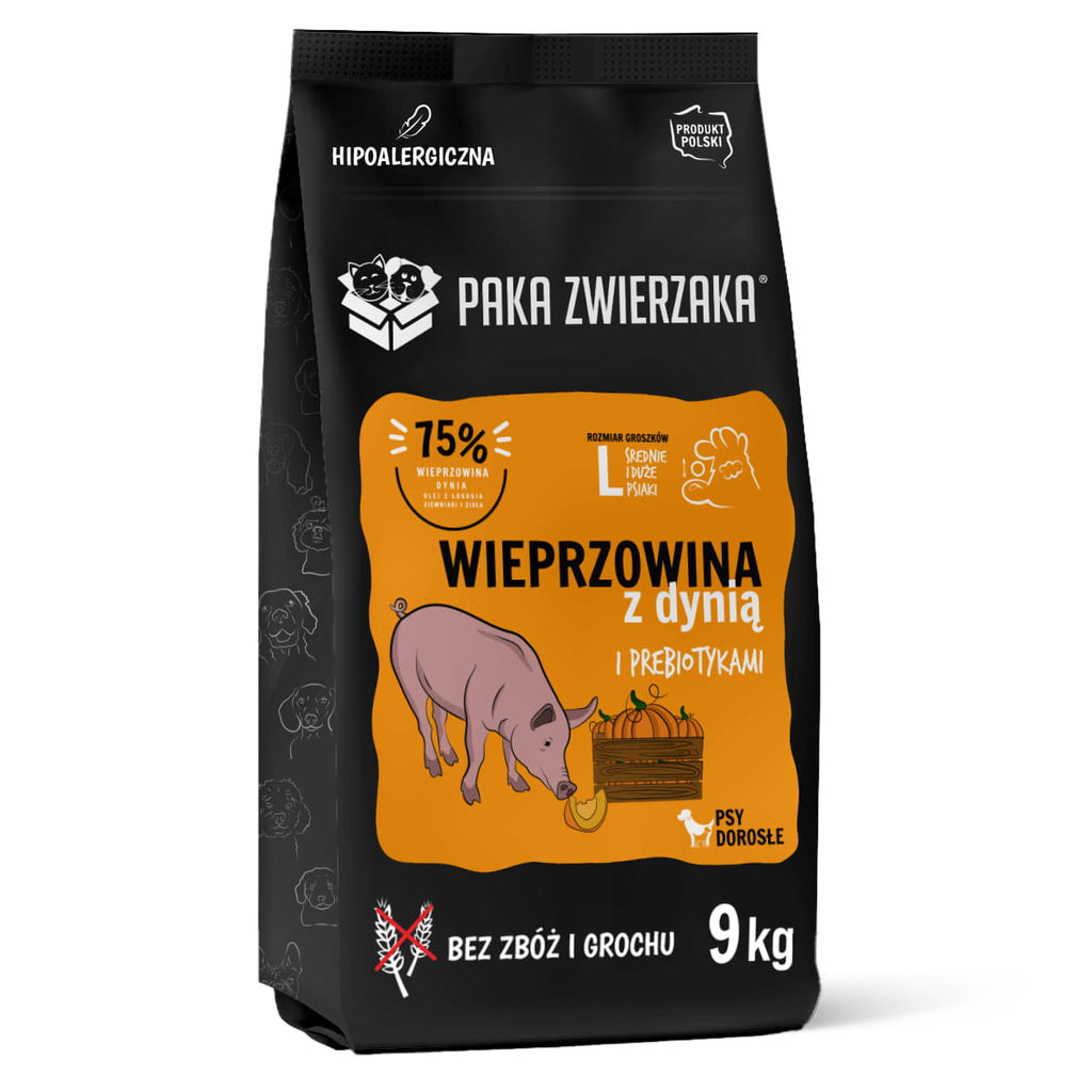 Paka Zwierzaka - Seventh heaven - Wieprzowina z dynią "L" 9kg