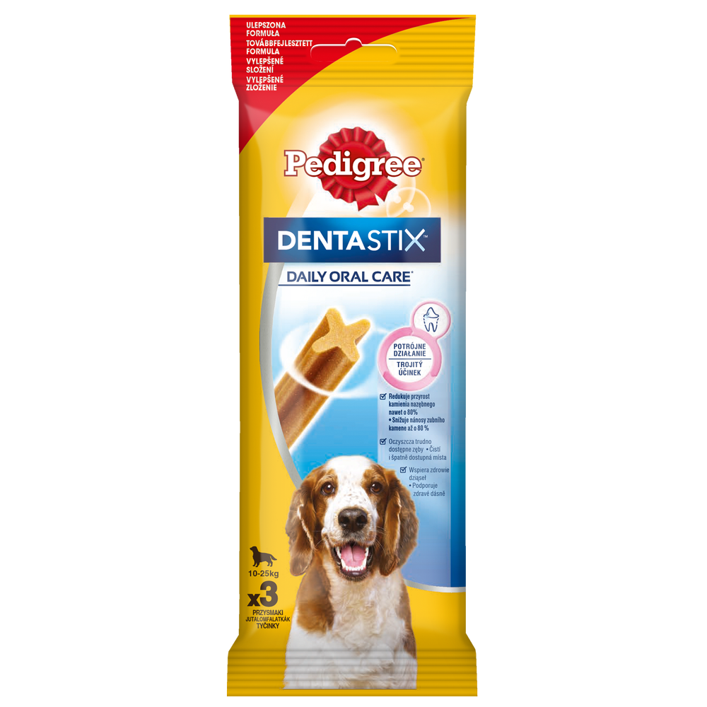 Pedigree DentaStix Przysmak Dentystyczny Dla Psów O Wadze 10-25kg 77g