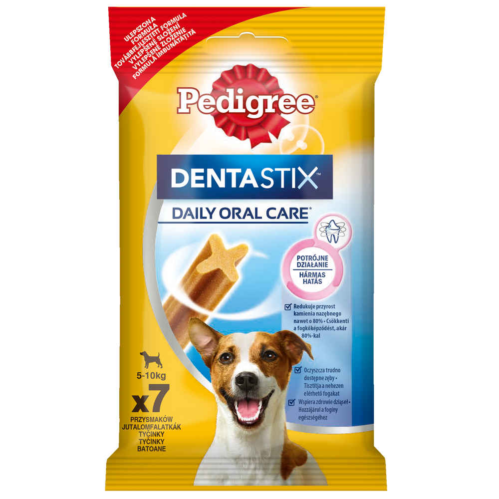 Pedigree DentaStix Przysmak Dentystyczny Dla Psów Od 4 Miesiąca I Wadze 5-10kg 110g