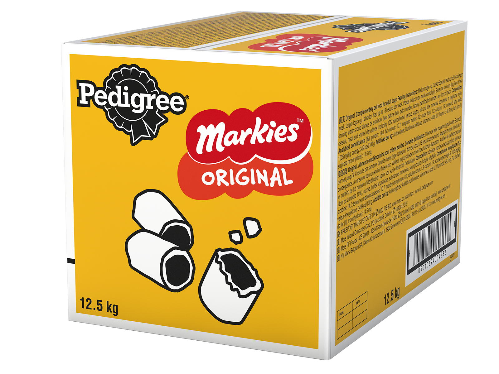 Pedigree Markies Chrupiące Ciasteczka Dla Dorosłych Psów Z Kością Szpikową 12,5kg