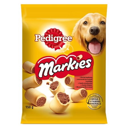 Pedigree Markies Chrupiące Ciasteczka Dla Psów 150g