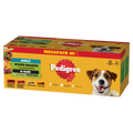Pedigree Mokra Karma Dla Dorosłych Psów Saszetka Mix Smaków (Z Kurczakiem I Warzywami, Z Wołowiną I Warzywami, Z Indykiem I Marchewką, Z Wołowiną I Jagnięciną) 40x100g