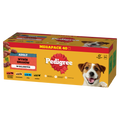 Pedigree Mokra Karma Dla Dorosłych Psów W Galaretce Mix Smaków (Z Wołowiną, Z Kurczakiem, Z Jagnięciną, Z Drobiem) 40x100g