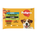 Pedigree Mokra Karma Dla Dorosłych Psów W Sosie (Z Wołowiną I Jagnięciną, Z Indykiem I Marchewką) 4x100g