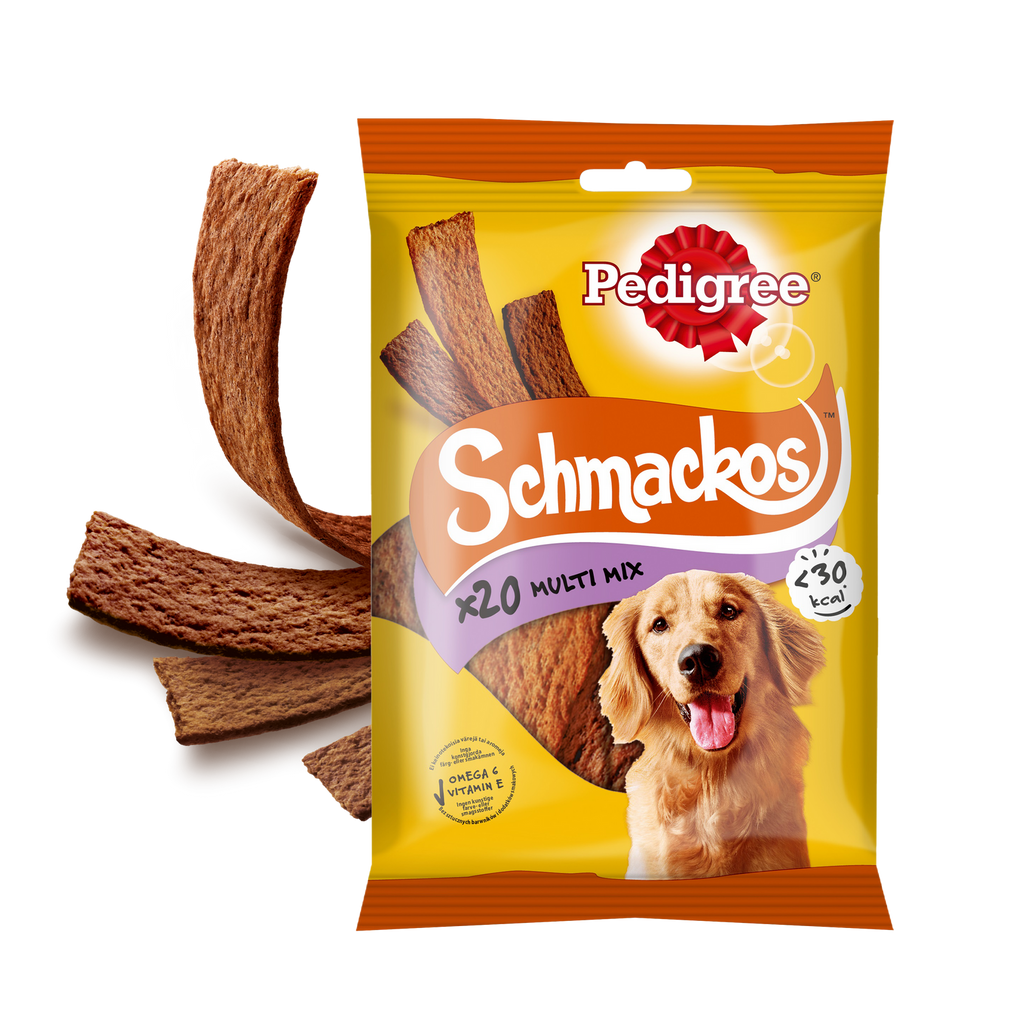 Pedigree Schmackos Przysmak Dla Dorosłych Psów Z Wołowiną, Kurczakiem, Jagnięciną I Kaczką 172g