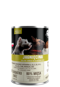 PetRepublic pełnoporcjowa mokra karma dla psów Jagnięcina w sosie 400g (kawałki)