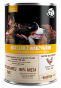 PetRepublic Kurczak Z Warzywami Krojone Kawałki W Delikatnym Sosie 1250g
