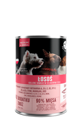 PetRepublic pełnoporcjowa mokra karma dla psów Łosoś w sosie 400g (kawałki)