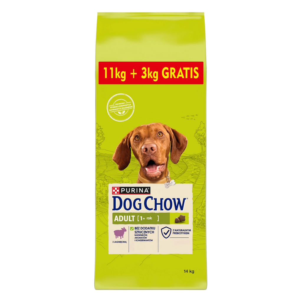 Purina Dog Chow Adult Z Jagnięciną 14kg