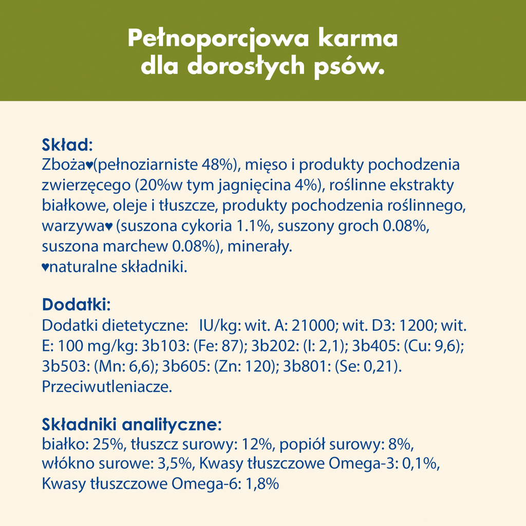 Purina Dog Chow Adult Z Jagnięciną 2,5kg