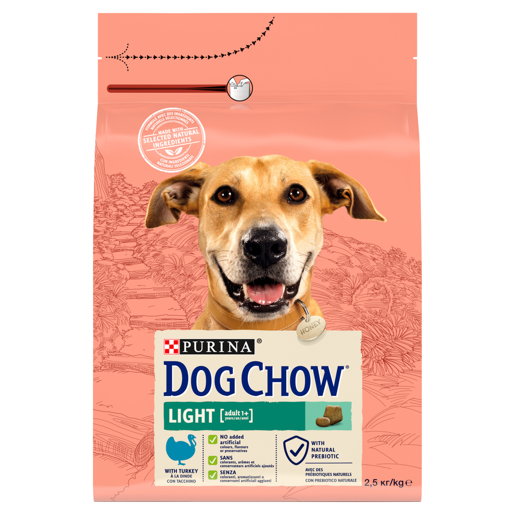 Purina Dog Chow Light Adult Z Indykiem 2,5kg