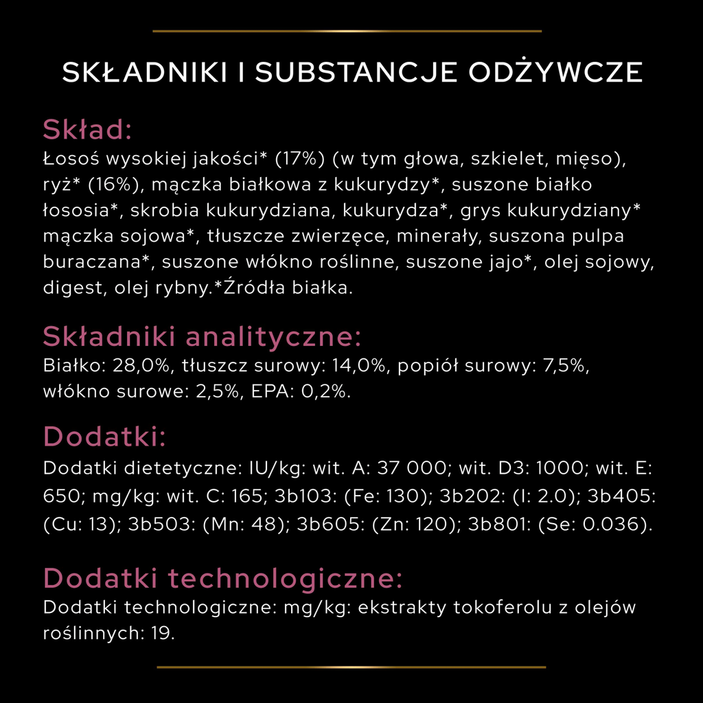 Purina Pro Plan Large Adult Robust Optiderma Łosoś Z Ryżem 14kg