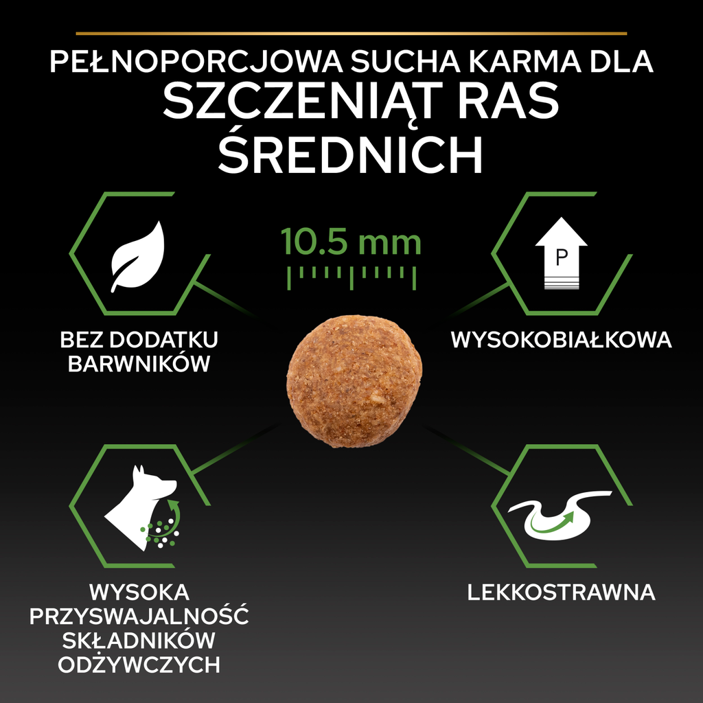Purina Pro Plan Medium Puppy Optistart Kurczak I Ryż 12kg