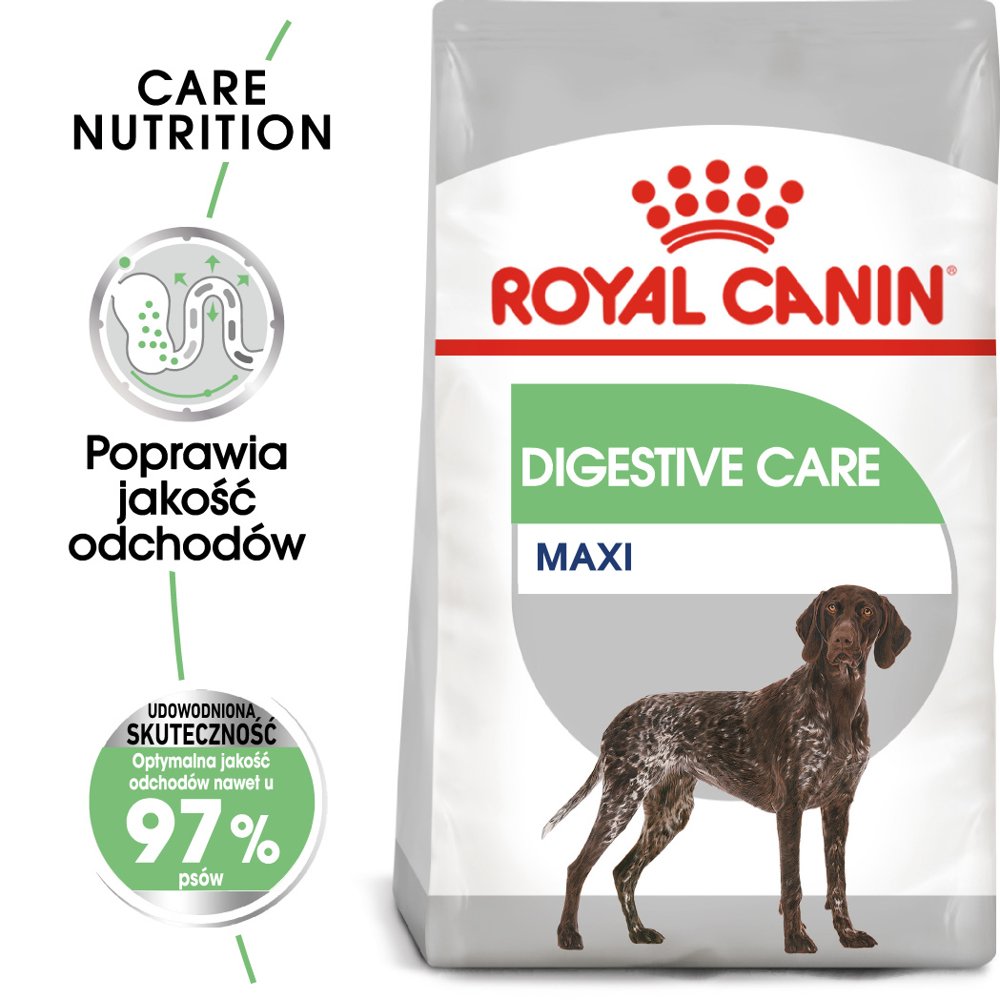 Royal Canin CCN Maxi Digestive Care Pełnoporcjowa karma dla psów dużych ras o wrażliwym układzie pokarmowym 12kg
