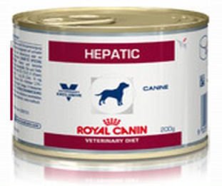 Specjalistyczna karma weterynaryjna dla psów wspomagająca pracę wątroby Royal Canin Hepatic 200g puszka