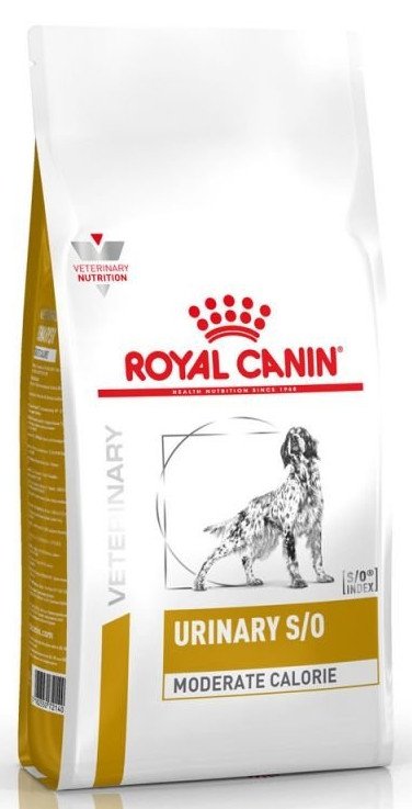 Specjalistyczna karma weterynaryjna dla psów z nadwagą Royal Canin Urinary S/O Moderate Calorie 12kg