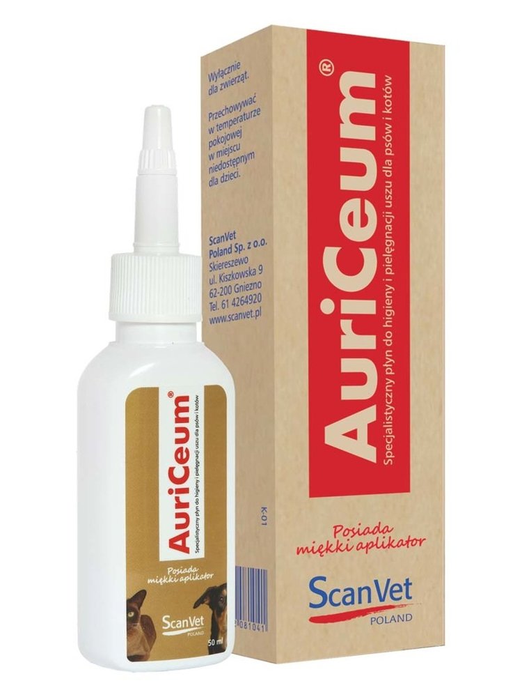 Preparat Do Czyszczenia Uszu Psów Scanvet Auriceum