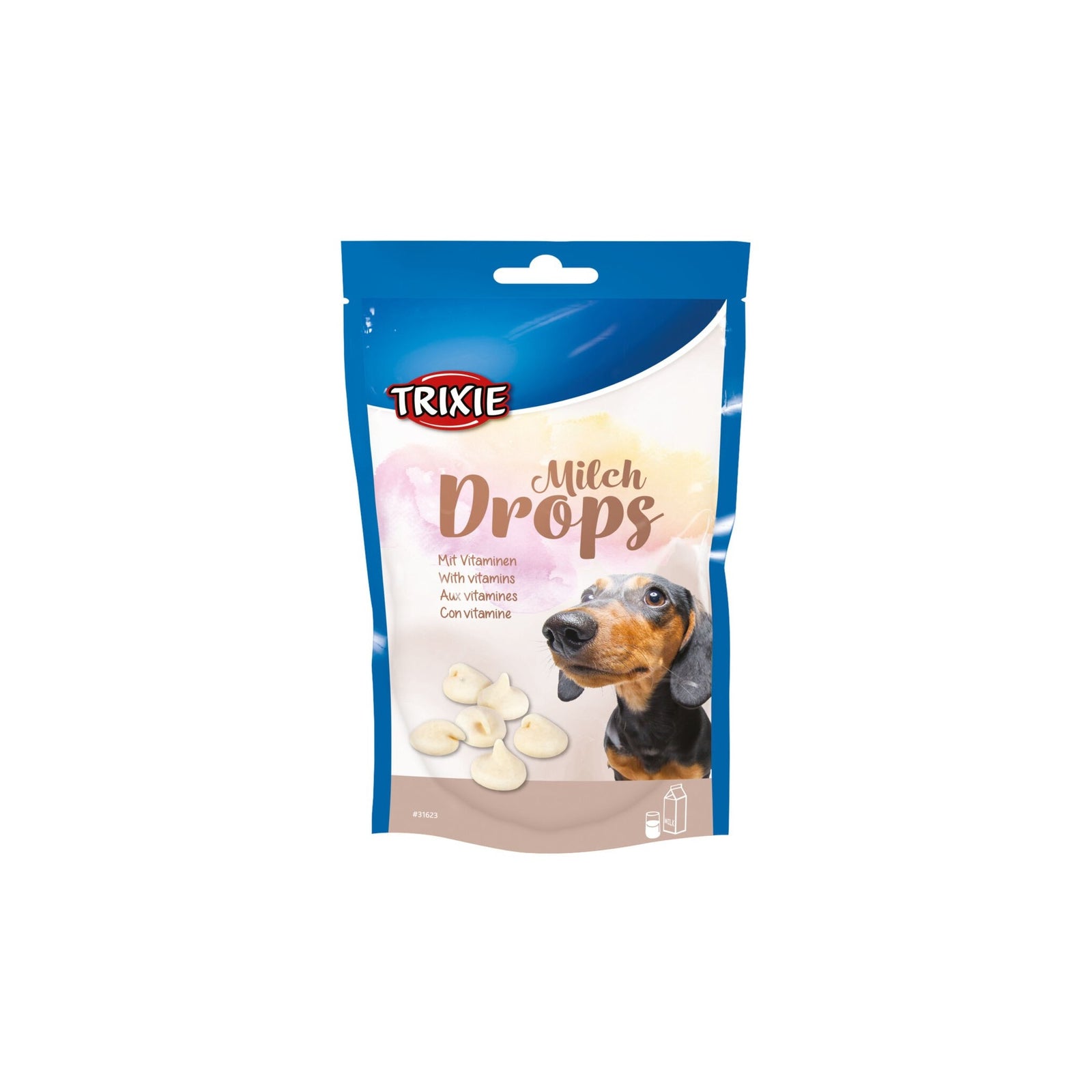 Trixie Dropsy Mleczne 200g