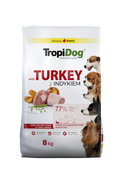 Tropidog Premium Adult Small Breeds Z Indykiem I Ryżem 8kg