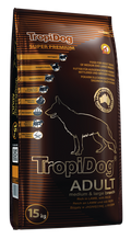 Tropidog Super Premium Adult Medium & Large Breed Jagnięcina Z Ryżem 15kg