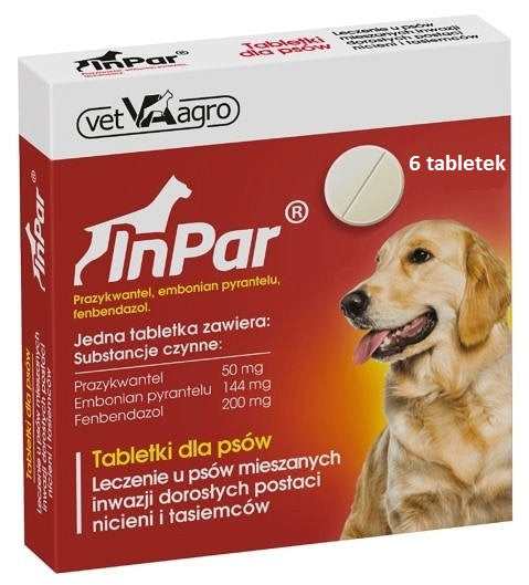 Tabletki Odrobaczające Dla Psa 6szt