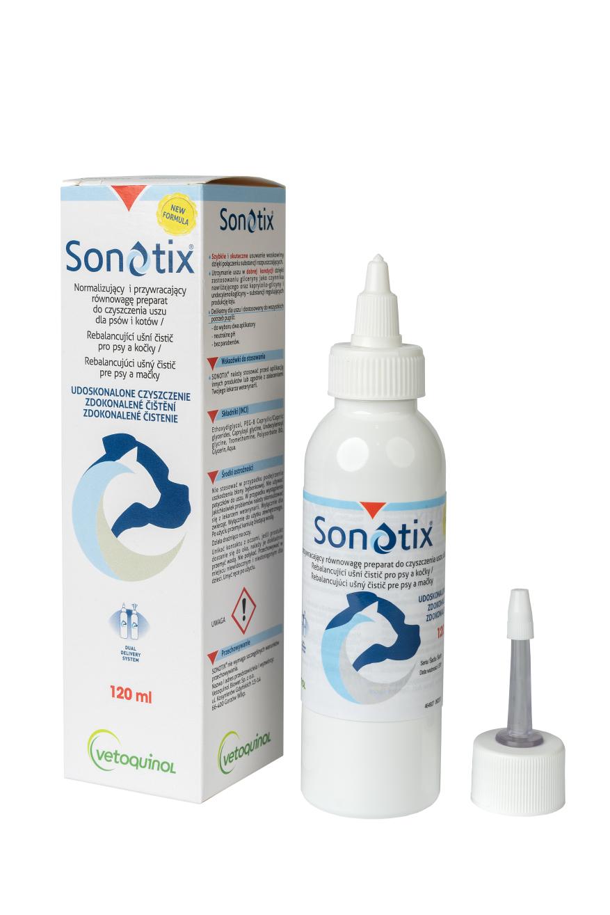 Vetoquinol Sonotix – dla czystych uszu